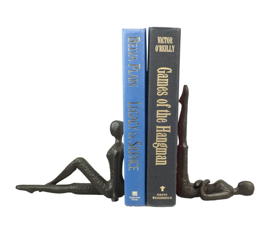 Sandee Modern & Contemporary Metal Non-Skid Bookends