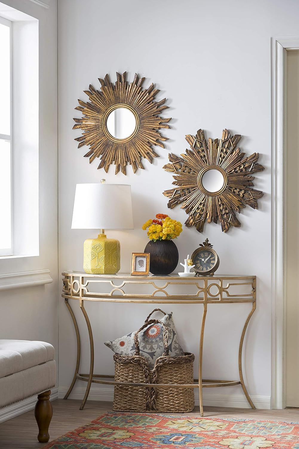 Gold Sunburst Mirror