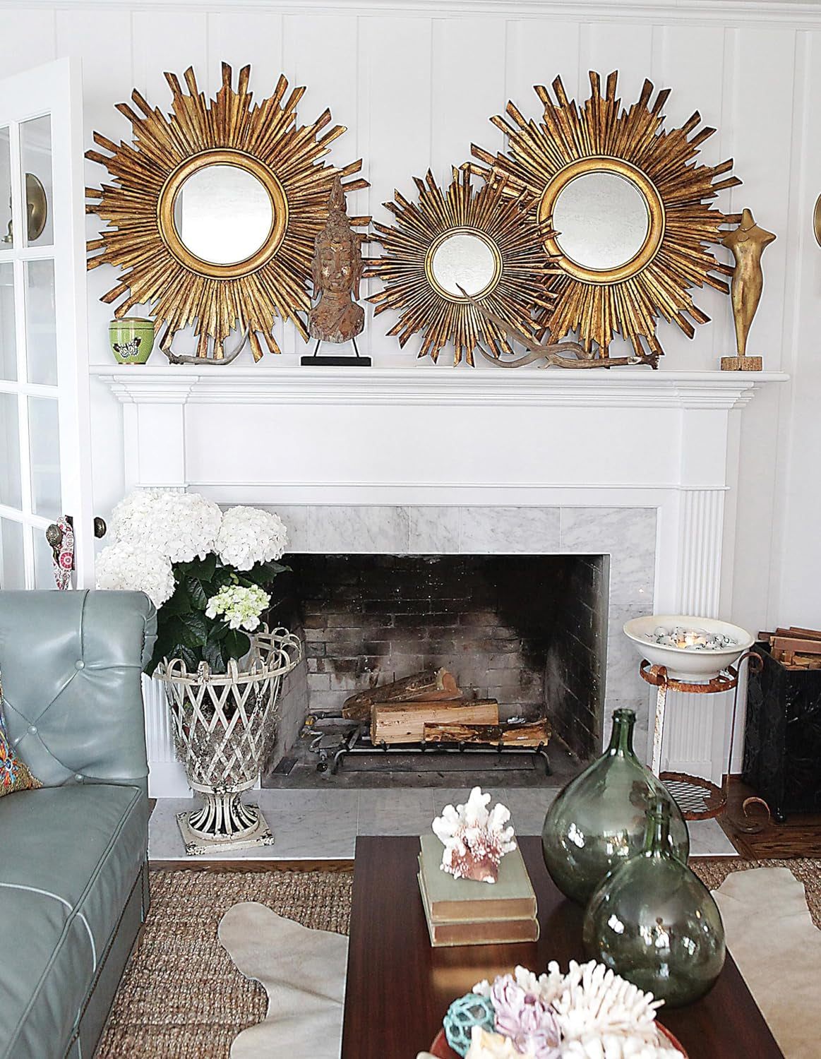 Gold Sunburst Mirror