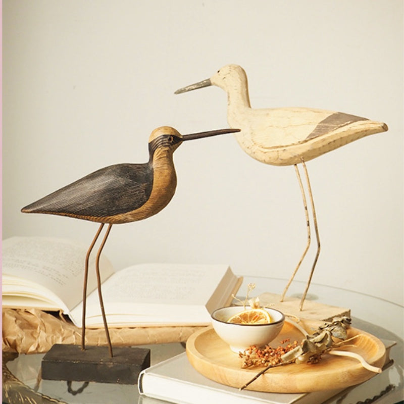 Wooden Craft Waterfowl Table Decorations