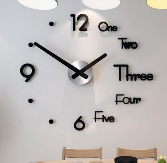 3D wall clock