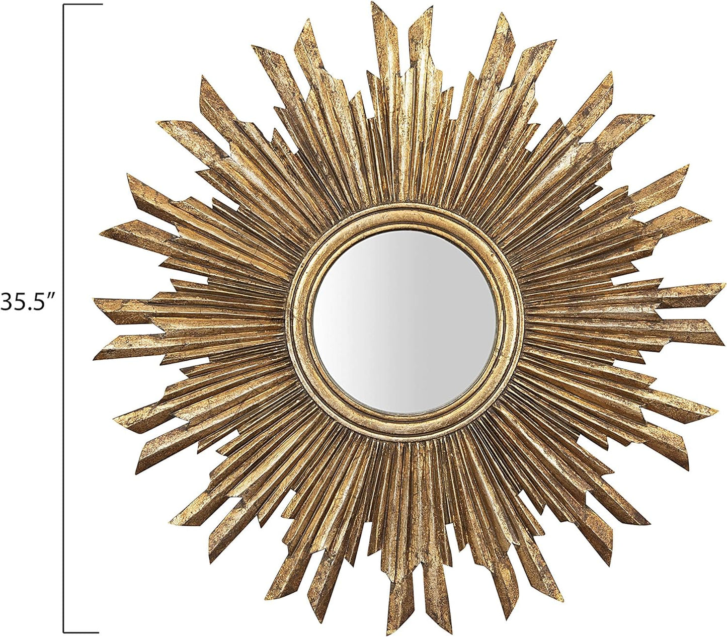 Gold Sunburst Mirror